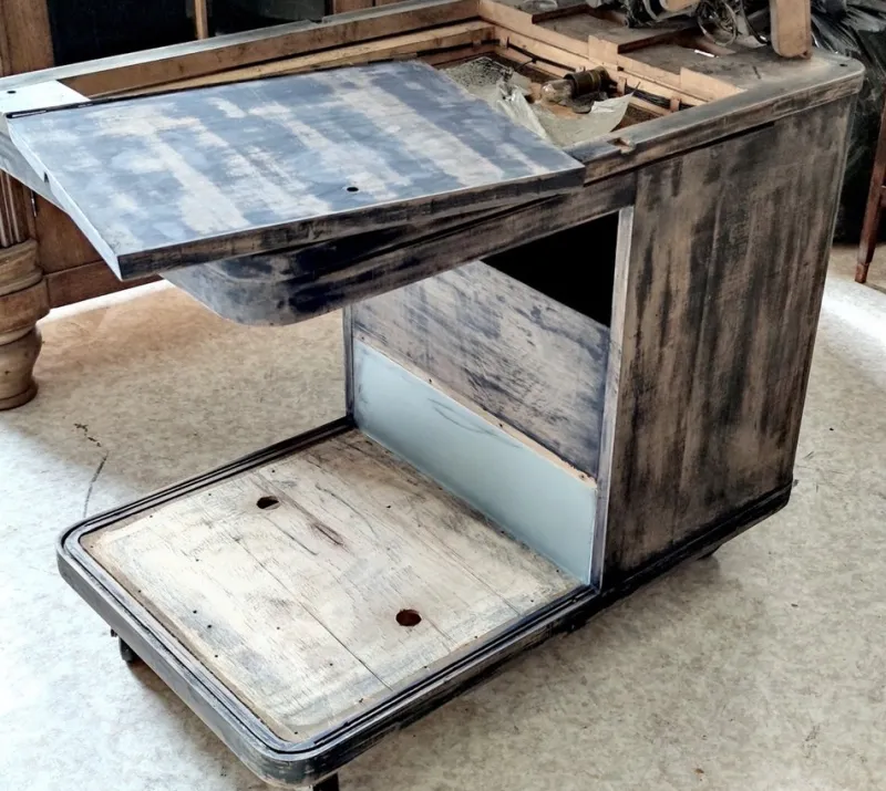 Pamono Art Deco Bar Trolley, 1940s> Serving Bar Carts & Trolleys