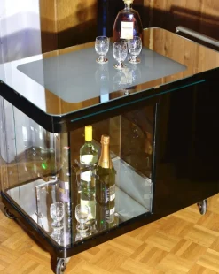 Pamono Art Deco Bar Trolley, 1940s><noscript><img width=
