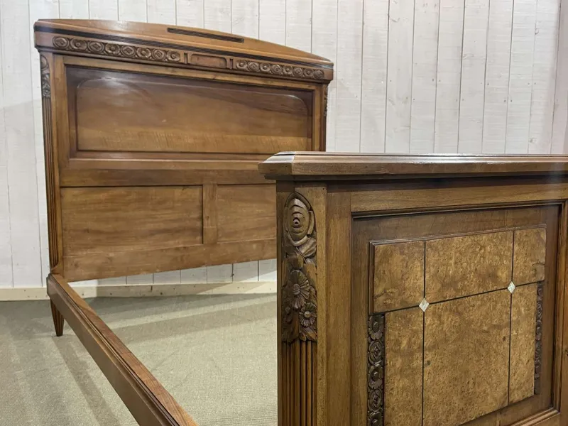 Pamono Art Deco Bed, 1920s> Beds & Bedroom Sets