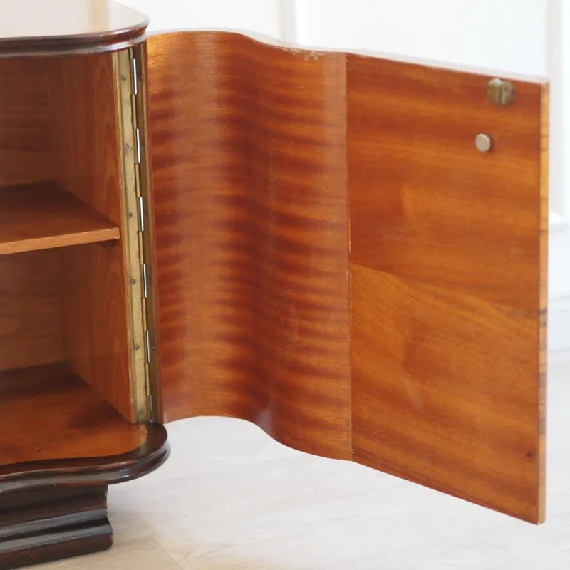 Clearance Pamono Art Deco Bedside Cabinets, Set of 2