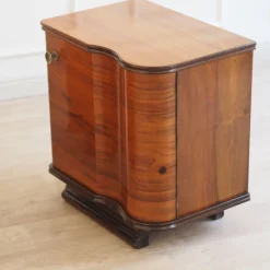 Clearance Pamono Art Deco Bedside Cabinets, Set of 2