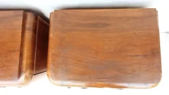 Pamono Art Deco Bedside Tables by Jindrich Halabala for Up Závody, 1930s, Set of 2><noscript><img width=