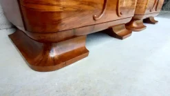 Pamono Art Deco Bedside Tables by Jindrich Halabala for Up Závody, 1930s, Set of 2><noscript><img width=