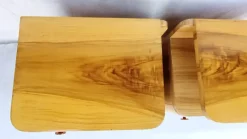 Clearance Pamono Art Deco Bedside Tables by Jindřich Halabala for Up Závody, 1950s, Set of 2