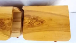 Clearance Pamono Art Deco Bedside Tables by Jindřich Halabala for Up Závody, 1950s, Set of 2