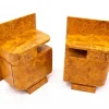 Best Pamono Art Deco Bedside Tables, Poland, 1930s, Set of 2