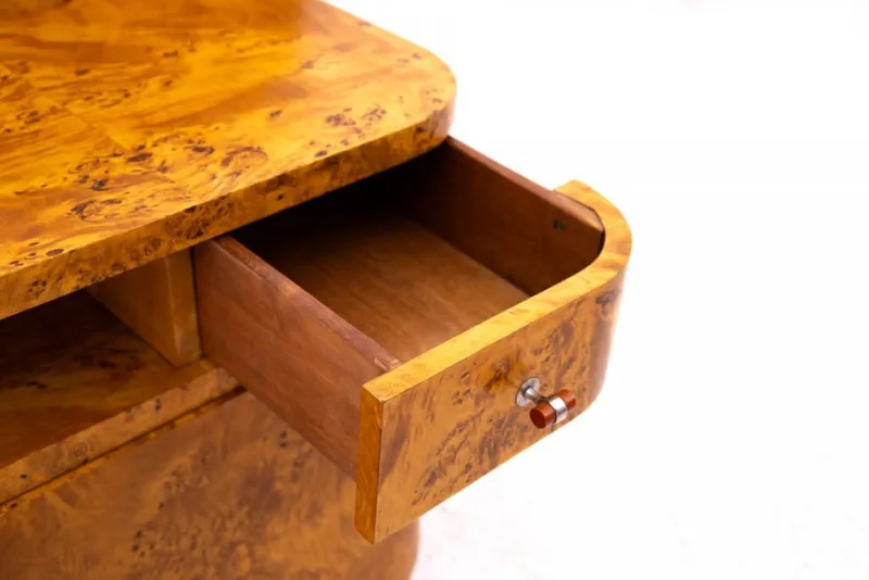 Best Pamono Art Deco Bedside Tables, Poland, 1930s, Set of 2