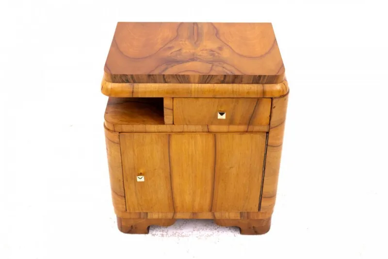 Pamono Art Deco Bedside Tables, 1950s, Set of 2> Nightstands