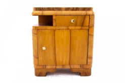 Pamono Art Deco Bedside Tables, 1950s, Set of 2><noscript><img width=