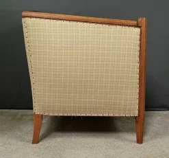 Pamono Art Deco Beech Armchair, 1930s><noscript><img width=