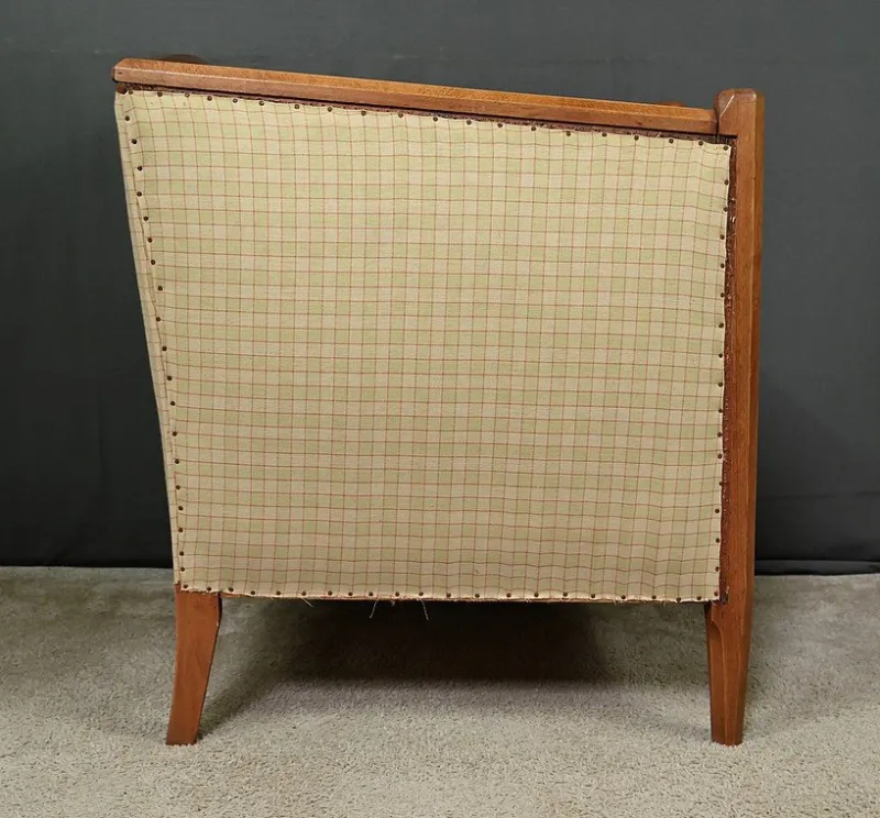 Pamono Art Deco Beech Armchair, 1930s> Lounge Chairs & Armchairs