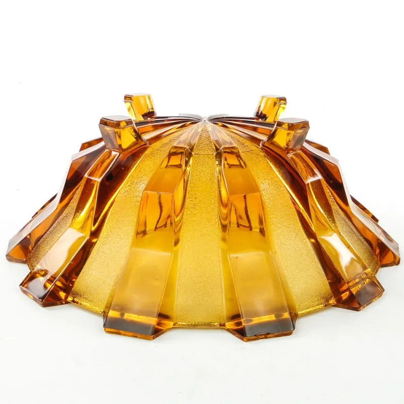 Pamono Art Deco Belgian Bowl by Val Saint Lambert, 1950s> Bowls