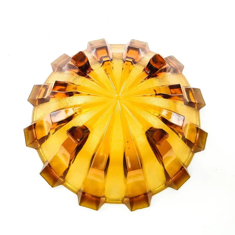Pamono Art Deco Belgian Bowl by Val Saint Lambert, 1950s> Bowls