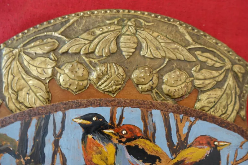 Pamono Art Deco Bird Newspaper Mail Holder, 1920s> Magazine Racks