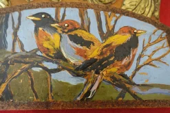 Pamono Art Deco Bird Newspaper Mail Holder, 1920s><noscript><img width=