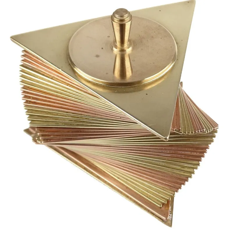 Discount Pamono Art Deco Box in Copper and Brass by John Otar, 1930s