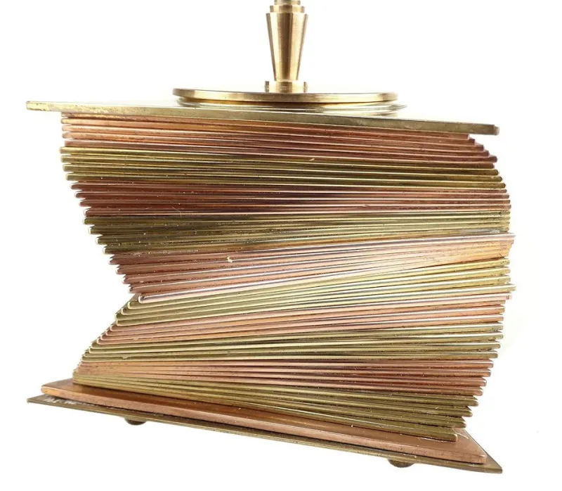 Discount Pamono Art Deco Box in Copper and Brass by John Otar, 1930s