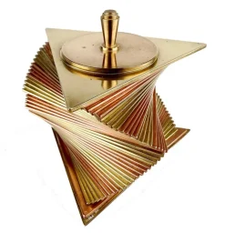 Discount Pamono Art Deco Box in Copper and Brass by John Otar, 1930s