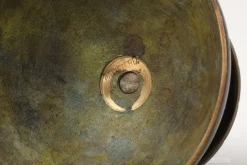 Best Pamono Art Deco Bronze Candleholders, Denmark, 1930s, Set of 2