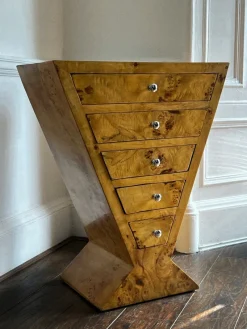 Pamono Art Deco Burl Commode or Console> Dressers, Commodes & Chests