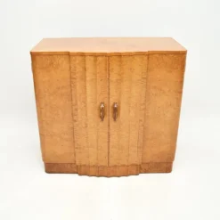 Online Pamono Art Deco Burr Walnut Cabinet from Harry and Lou Epstein, 1930s
