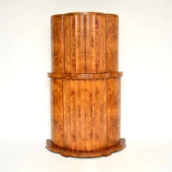 Pamono Art Deco Burr Walnut Cocktail Cabinet from Epstein, 1930s> Cabinets & Wardrobes
