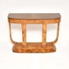 Discount Pamono Art Deco Burr Walnut Console Table by Hille, 1934