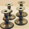 Clearance Pamono Art Deco Candleholders by Edvin Ollers for Schreuder&Olsson, 1960s, Set of 4