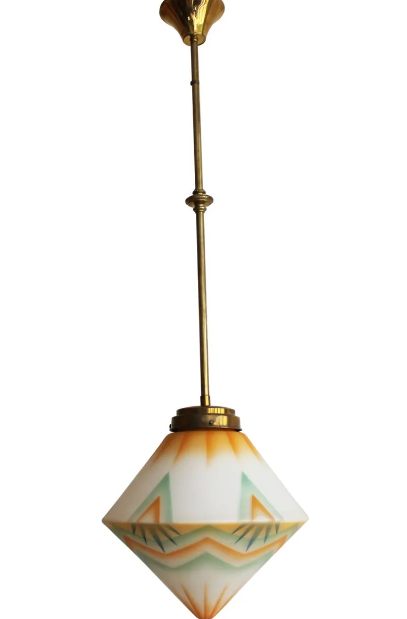 Online Pamono Art Deco Ceiling Lamp, 1930s