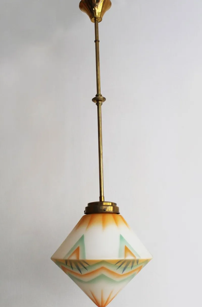 Online Pamono Art Deco Ceiling Lamp, 1930s