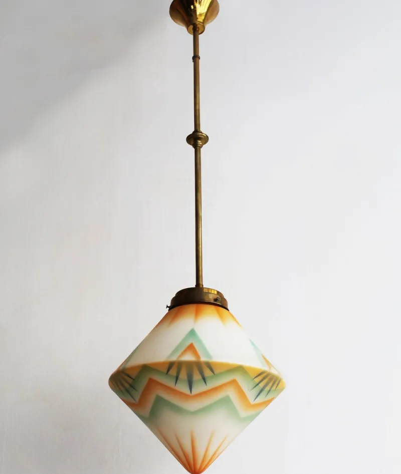 Online Pamono Art Deco Ceiling Lamp, 1930s