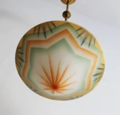 Online Pamono Art Deco Ceiling Lamp, 1930s