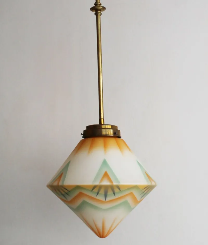 Online Pamono Art Deco Ceiling Lamp, 1930s