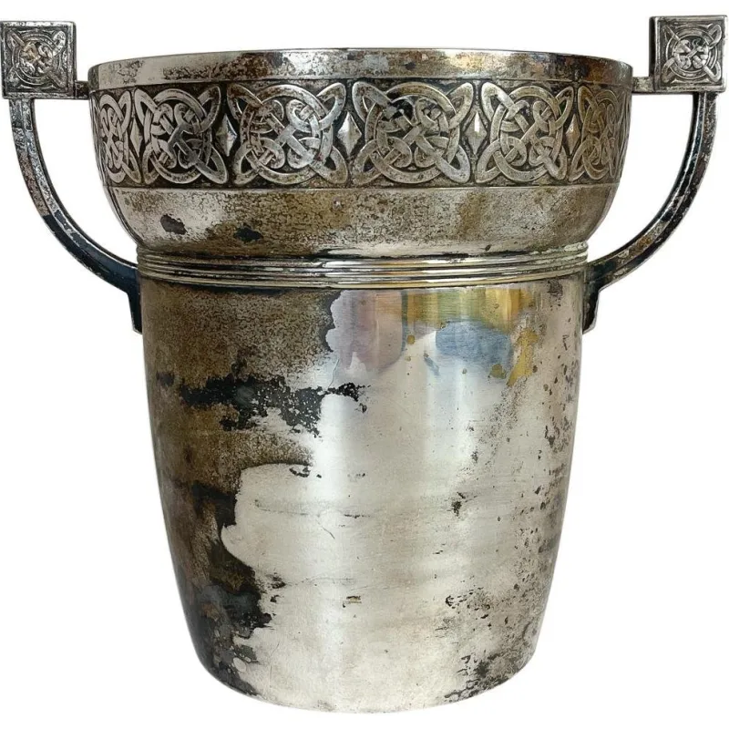 Pamono Art Deco Champagne Cooler, Sweden, 1930s> Ice Buckets & Wine Coolers
