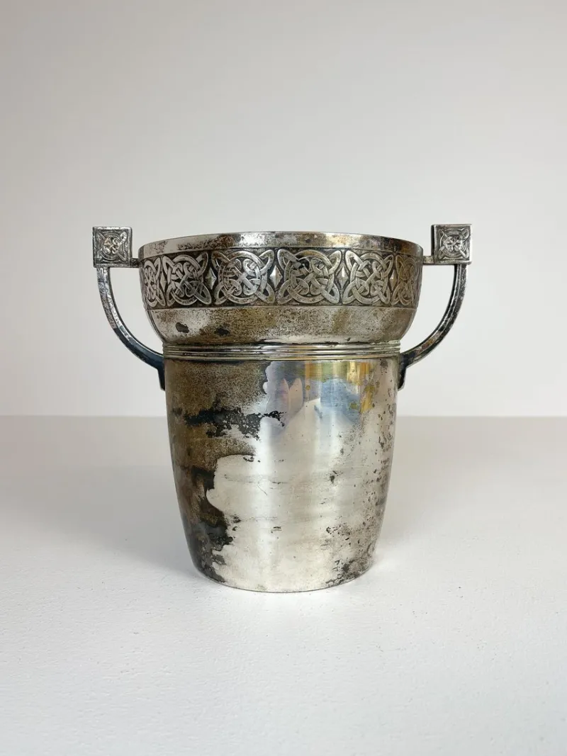 Pamono Art Deco Champagne Cooler, Sweden, 1930s> Ice Buckets & Wine Coolers