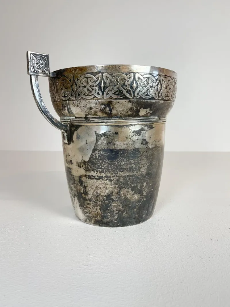Pamono Art Deco Champagne Cooler, Sweden, 1930s> Ice Buckets & Wine Coolers