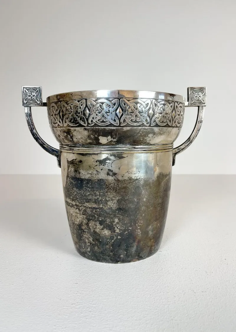 Pamono Art Deco Champagne Cooler, Sweden, 1930s> Ice Buckets & Wine Coolers