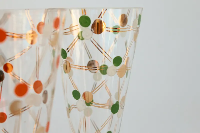 Clearance Pamono Art Deco Champagne Glasses, 1920s, Set of 3