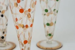 Clearance Pamono Art Deco Champagne Glasses, 1920s, Set of 3