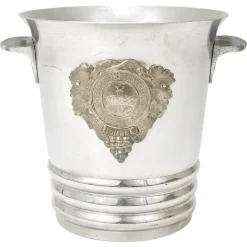Pamono Art Deco Champagne Ice Bucket from Heidsieck & Co, 1940s> Ice Buckets & Wine Coolers