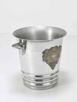 Pamono Art Deco Champagne Ice Bucket from Heidsieck & Co, 1940s><noscript><img width=