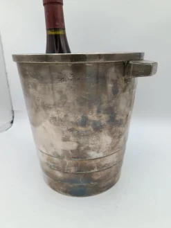 Pamono Art Deco Champagne Ice Bucket from Christofle Gallia, 1930s><noscript><img width=