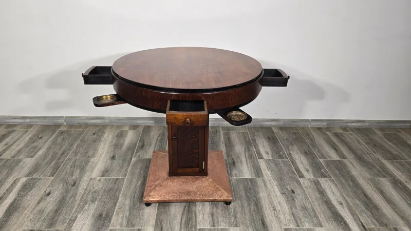 Pamono Art Deco Chess and Poker Table