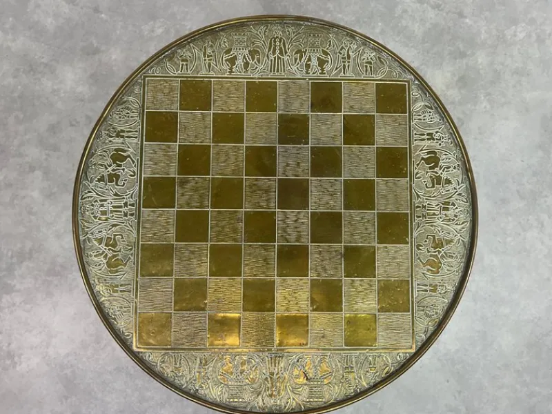 Best Pamono Art Deco Chess Table, 1930s