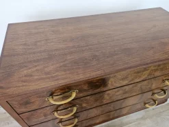 Pamono Art Deco Chest of Drawers in Walnut Burl, 1940><noscript><img width=