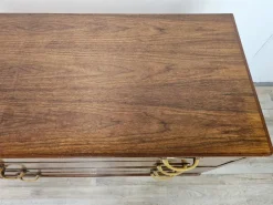 Pamono Art Deco Chest of Drawers in Walnut Burl, 1940><noscript><img width=