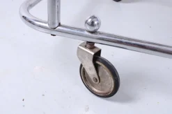 Clearance Pamono Art Deco Chrome and Glass Trolley Cart from Gispen, 1930s