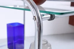 Clearance Pamono Art Deco Chrome and Glass Trolley Cart from Gispen, 1930s