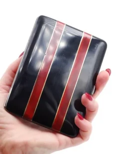 Outlet Pamono Art Deco Cigarette Case from Cartier