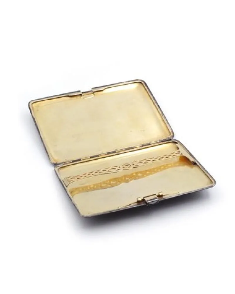 Outlet Pamono Art Deco Cigarette Case from Cartier